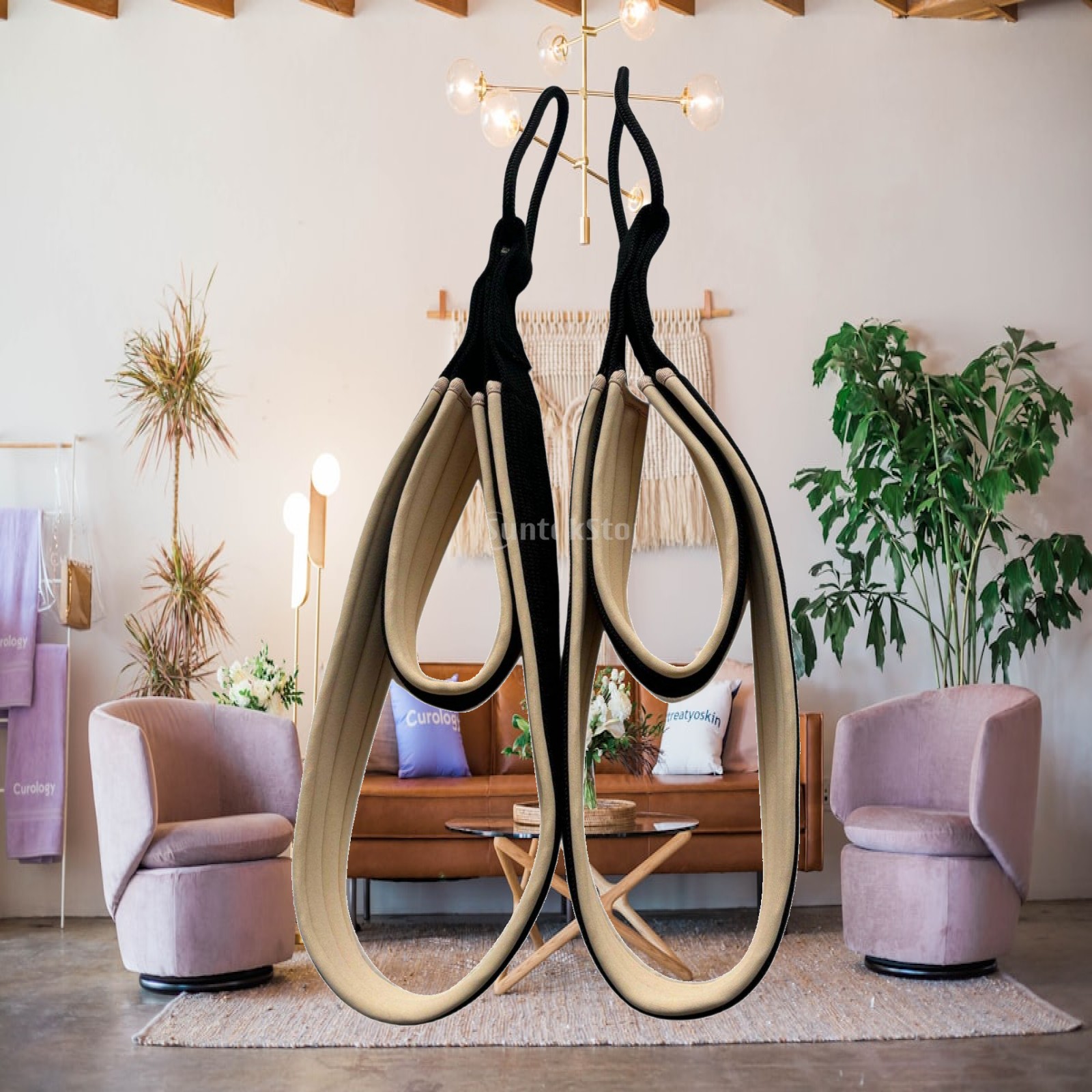 Pilates & Yoga Vida - Pilates Overhead Handle Non-Slip Grip Pilates