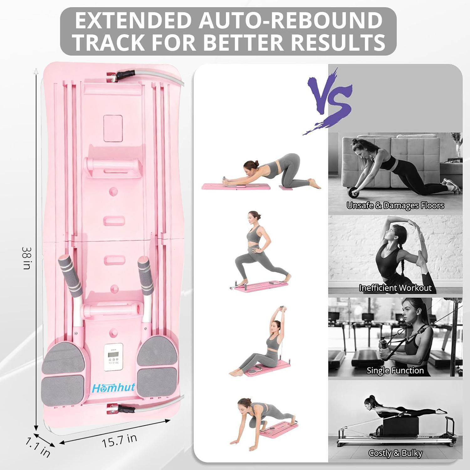 Multi-Functional Home Gym Fitn - Pilates Yoga Board recension och pris