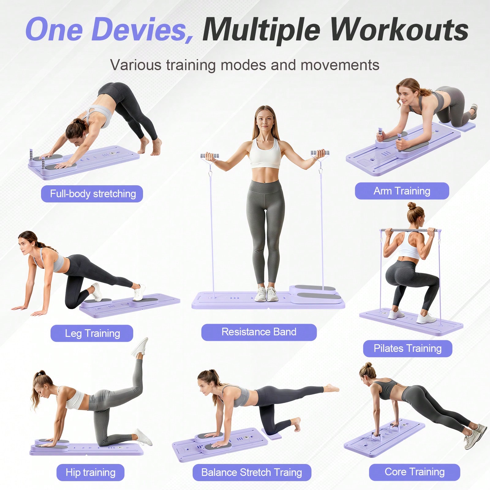 Pilates Reformer With Bar, Pil - Pilates & Yoga Vida recension och pris