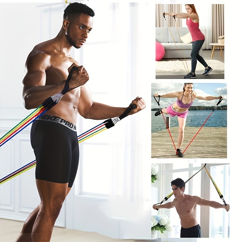 Resistance Band Set with Door  - Pilates Yoga Board recension och pris