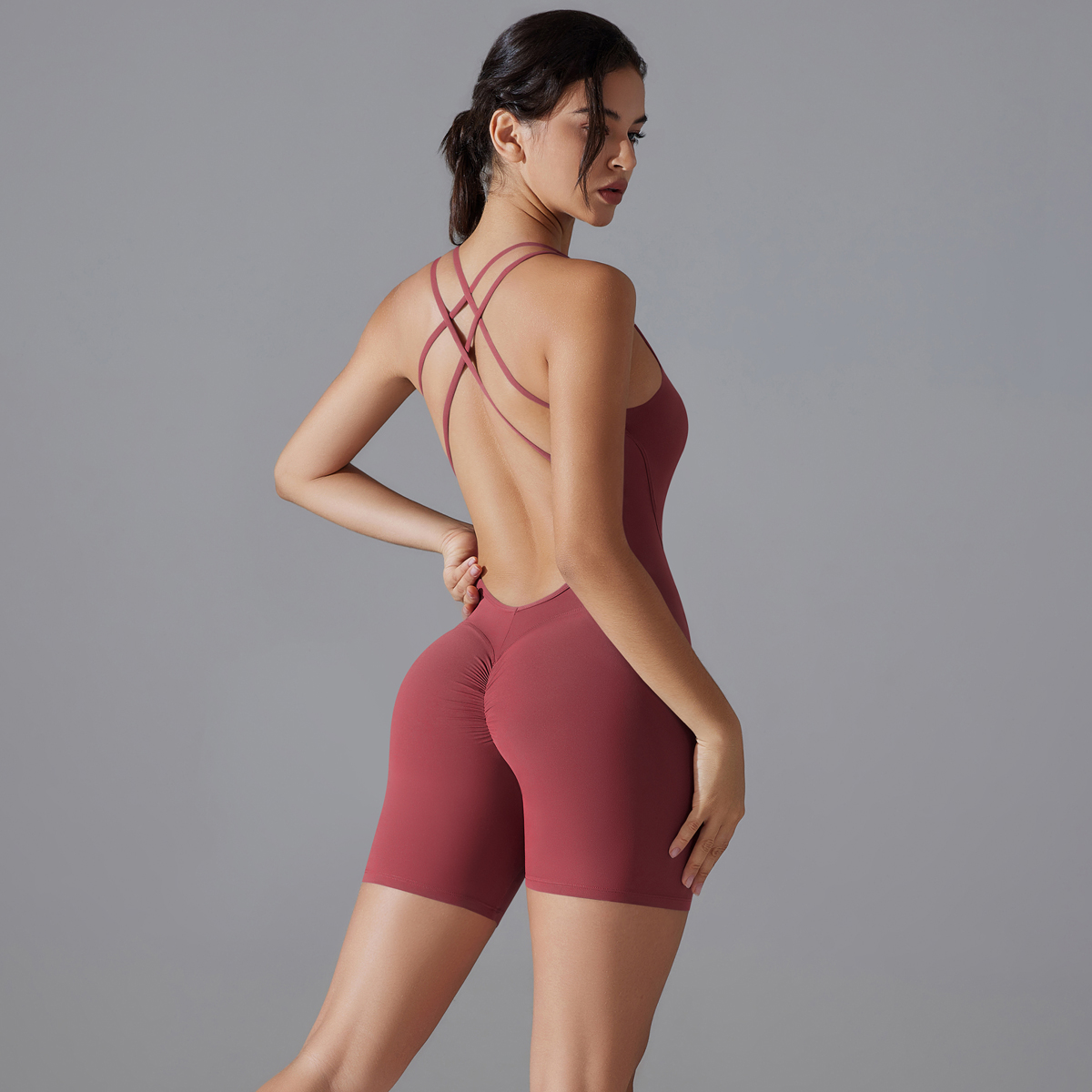 Yoga Set Sexy Backless Sporty  - Pilates Yoga Set recension och pris