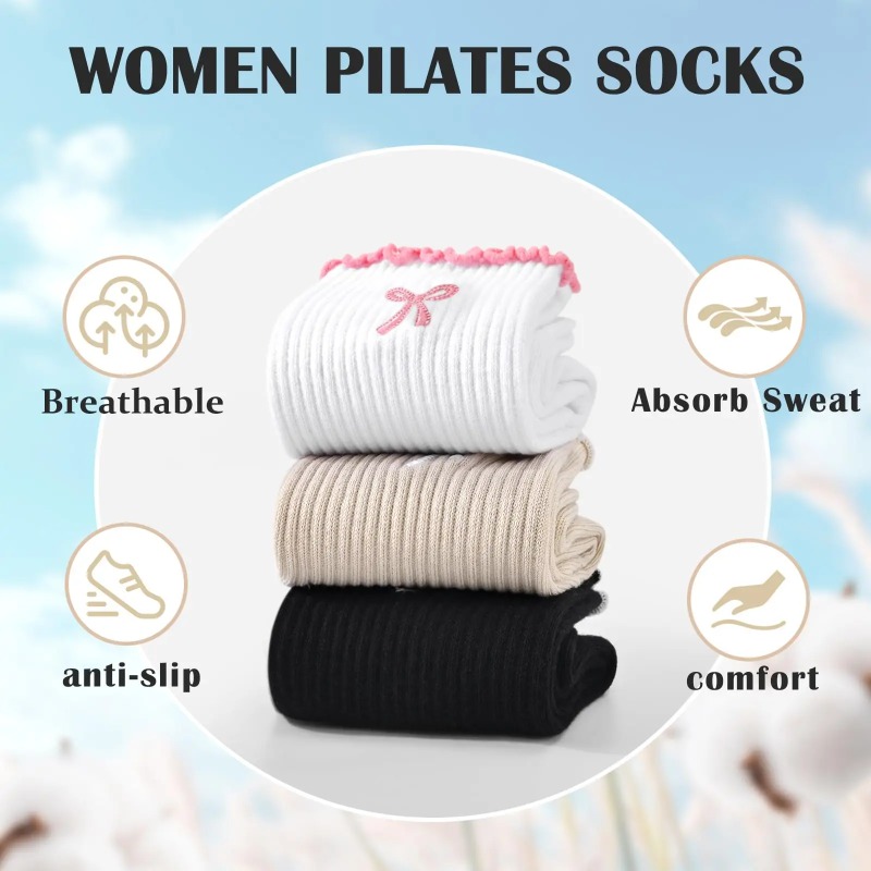 Professional Yoga Socks, Cotto - Pilates & Yoga Vida recension och pris