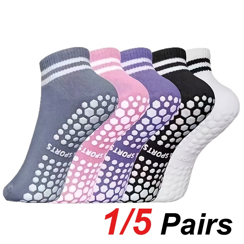 1/5 Pair Women's Silicone Anti - Pilates & Yoga Vida recension och pris
