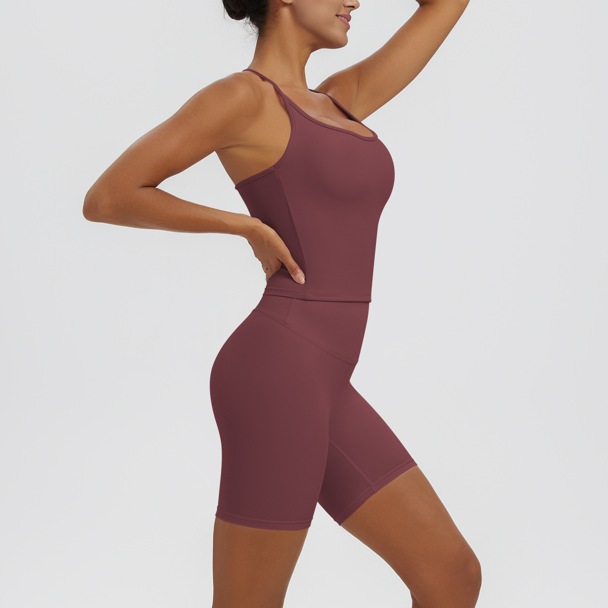 Rooftrellen 2PCS Sexy Solid Co - Pilates Yoga Set recension och pris