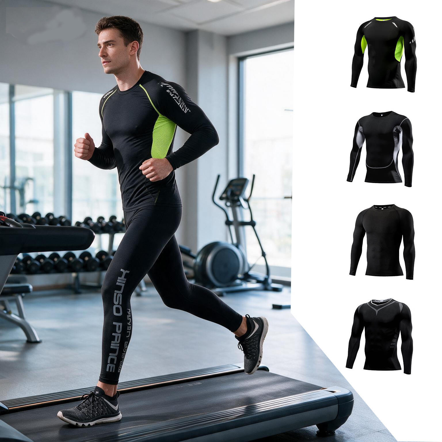 2026 Men Compression Sportswea - Pilates Yoga Set recension och pris