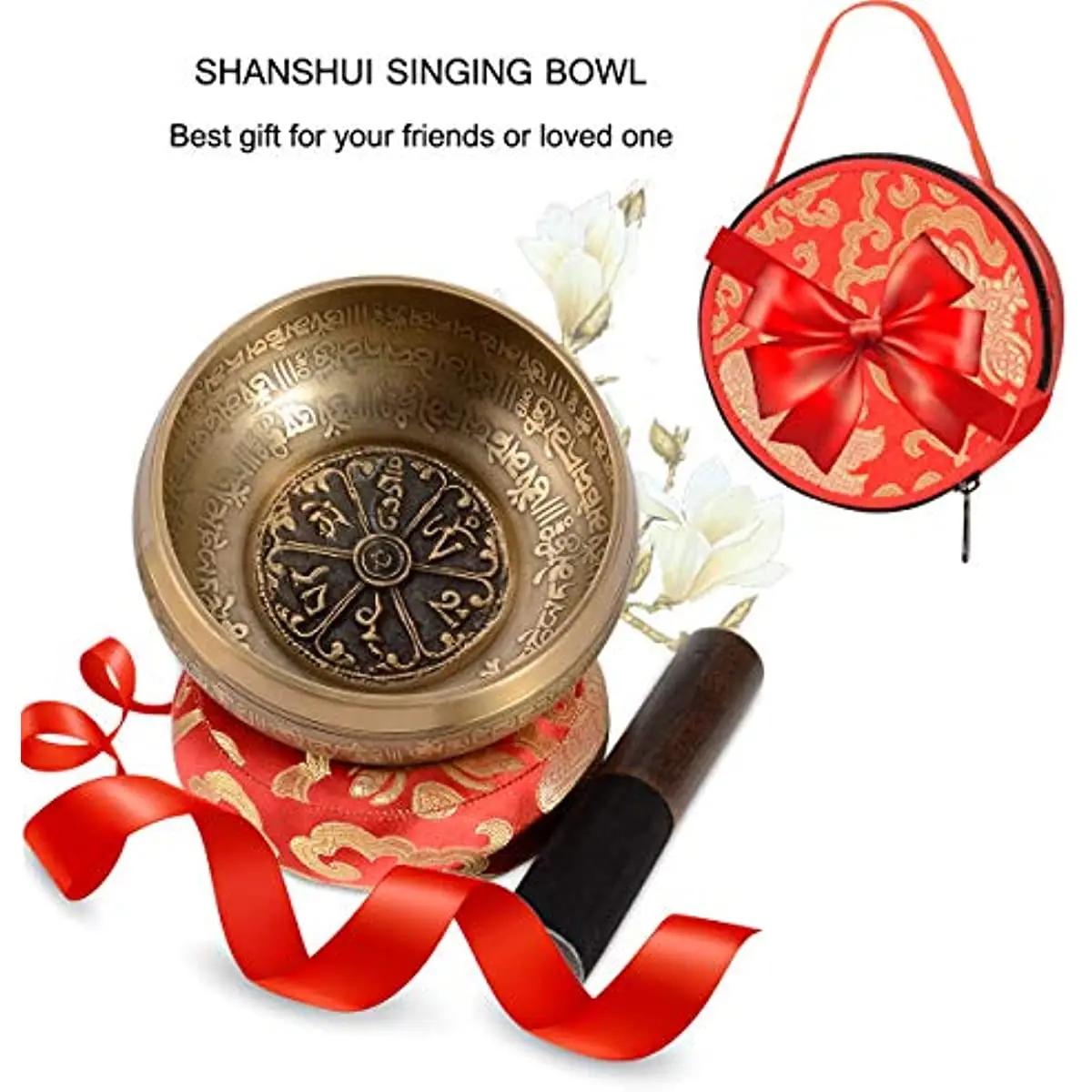12CM Tibetan Singing Bowl Six  - Pilates Yoga Board recension och pris